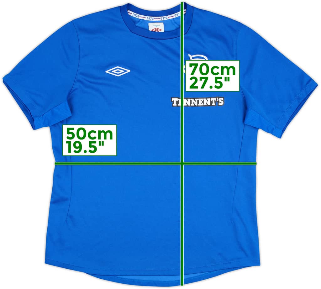 2012-13 Rangers Home Shirt - 8/10 - (L)
