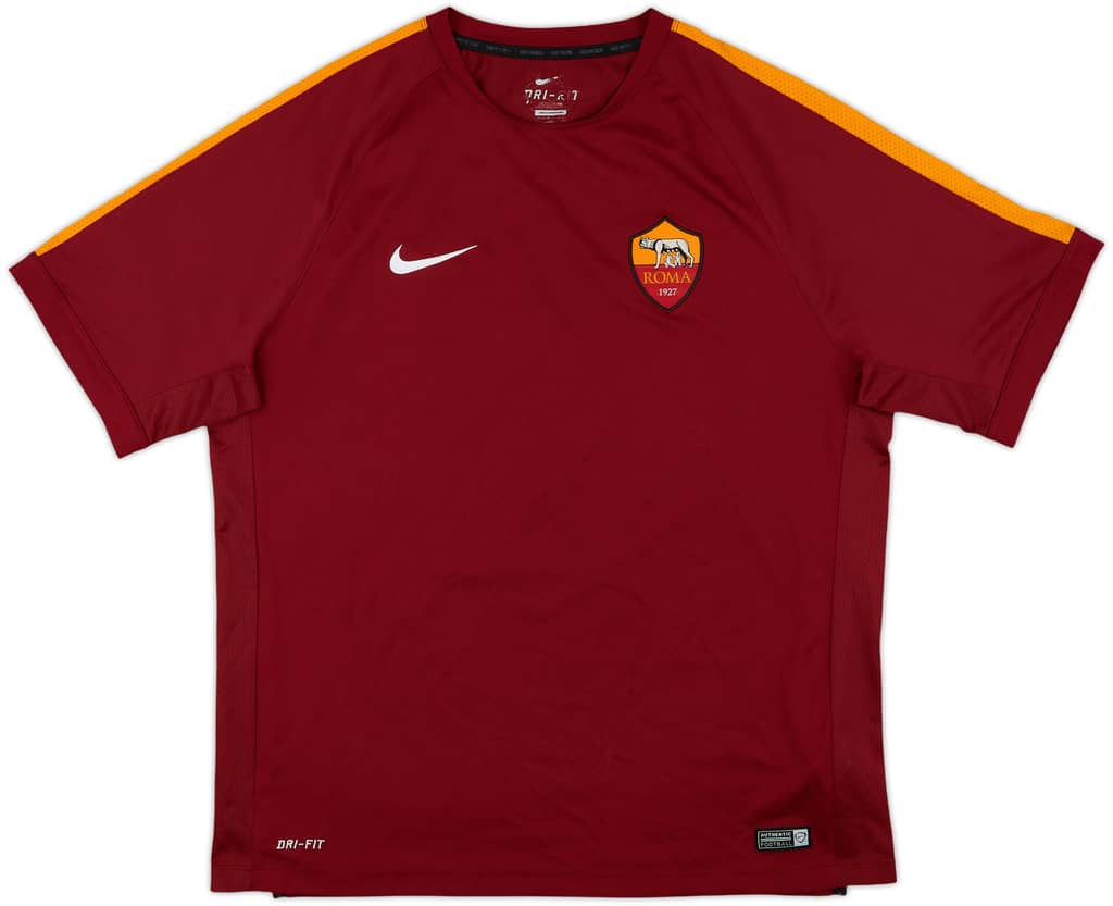 2014-15 Roma Nike Training Shirt - 6/10 - (XL)
