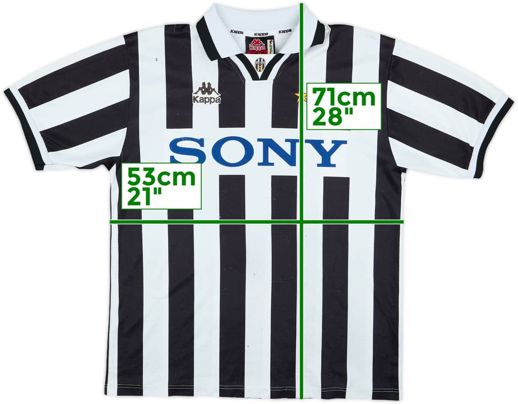 1995-97 Juventus Home Shirt - 4/10 - (L)