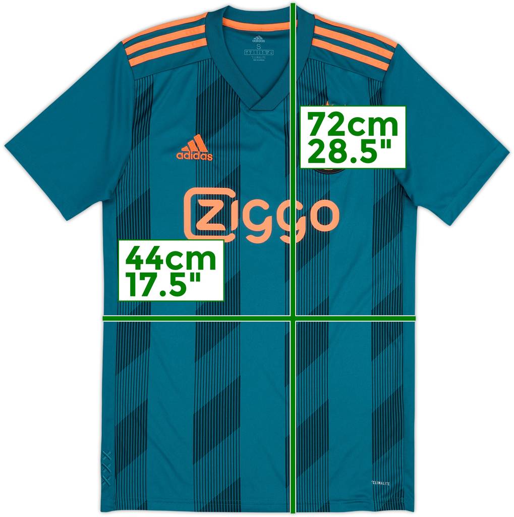 Camiseta de visitante del Ajax 2019-20 - 10/10 - (S)