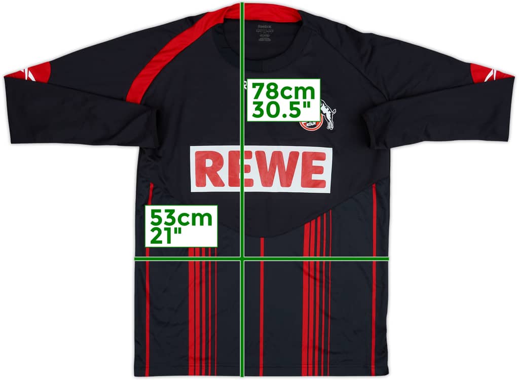 2009-10 FC Koln Away L/S Shirt - 9/10 - (L)
