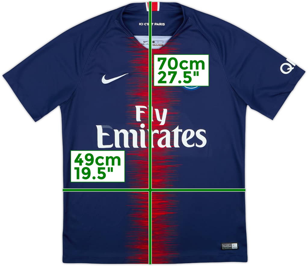 2018-19 Paris Saint-Germain Home Shirt - 5/10 - (M)
