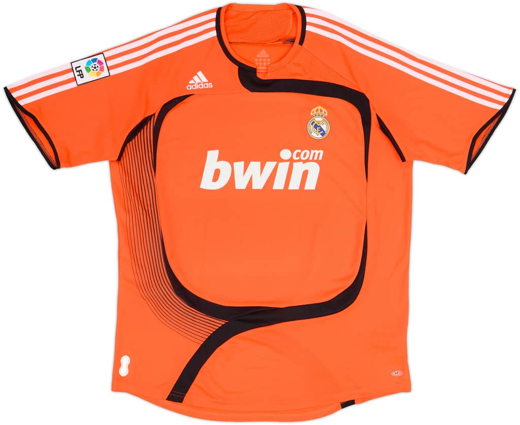 2007-08 Real Madrid GK S/S Shirt - 6/10 - (XL)