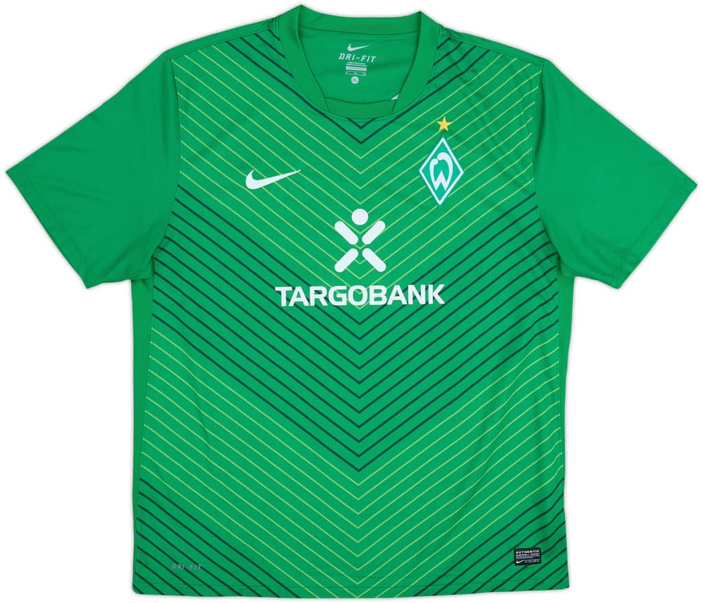 2011-12 Werder Bremen Home Shirt - 8/10 - (XL)