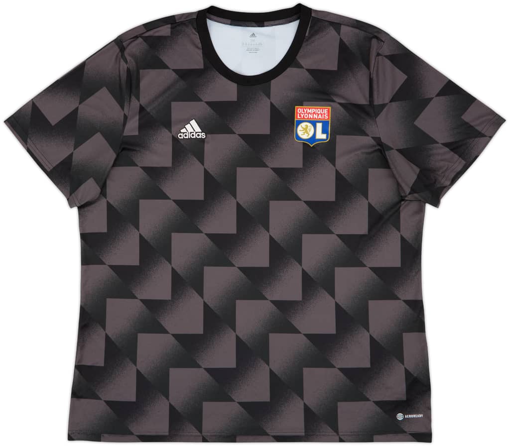2022-23 Lyon adidas Training Shirt - 10/10 - (XXL)