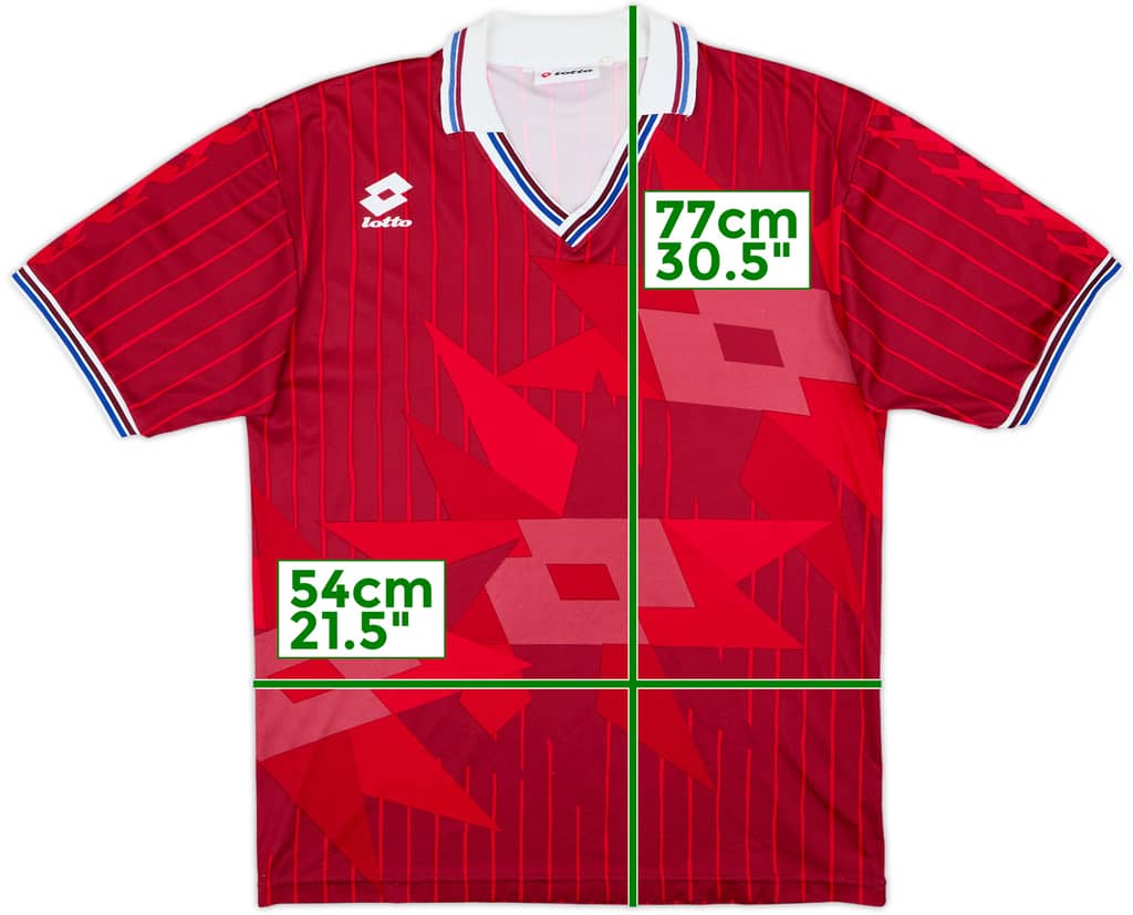 1992-94 Servette Home Shirt - 9/10 - (L)