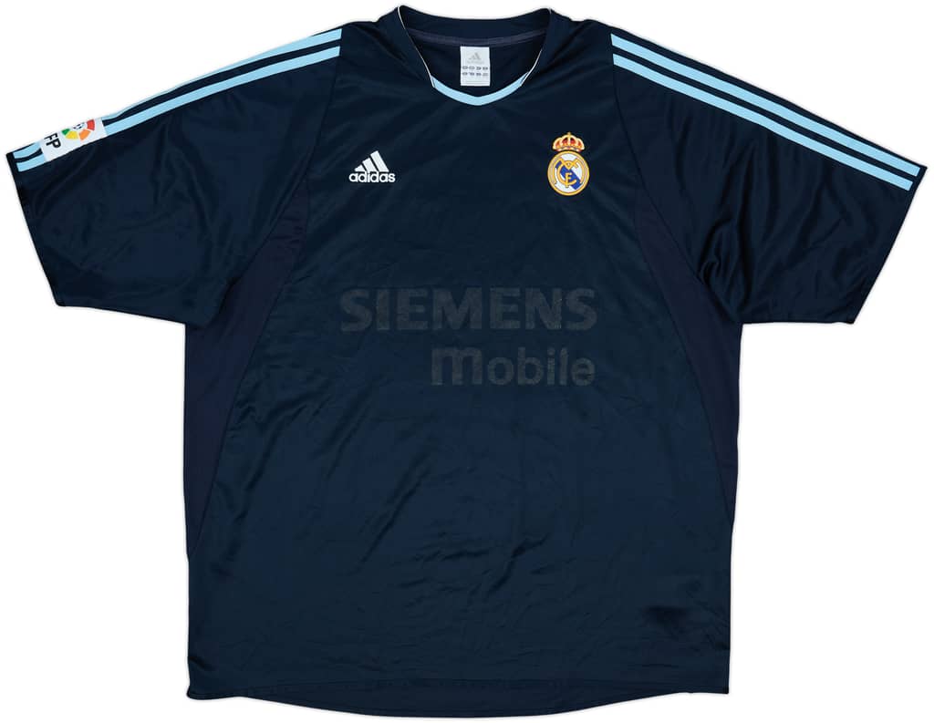 2003-04 Real Madrid Away Shirt - 4/10 - (XL)