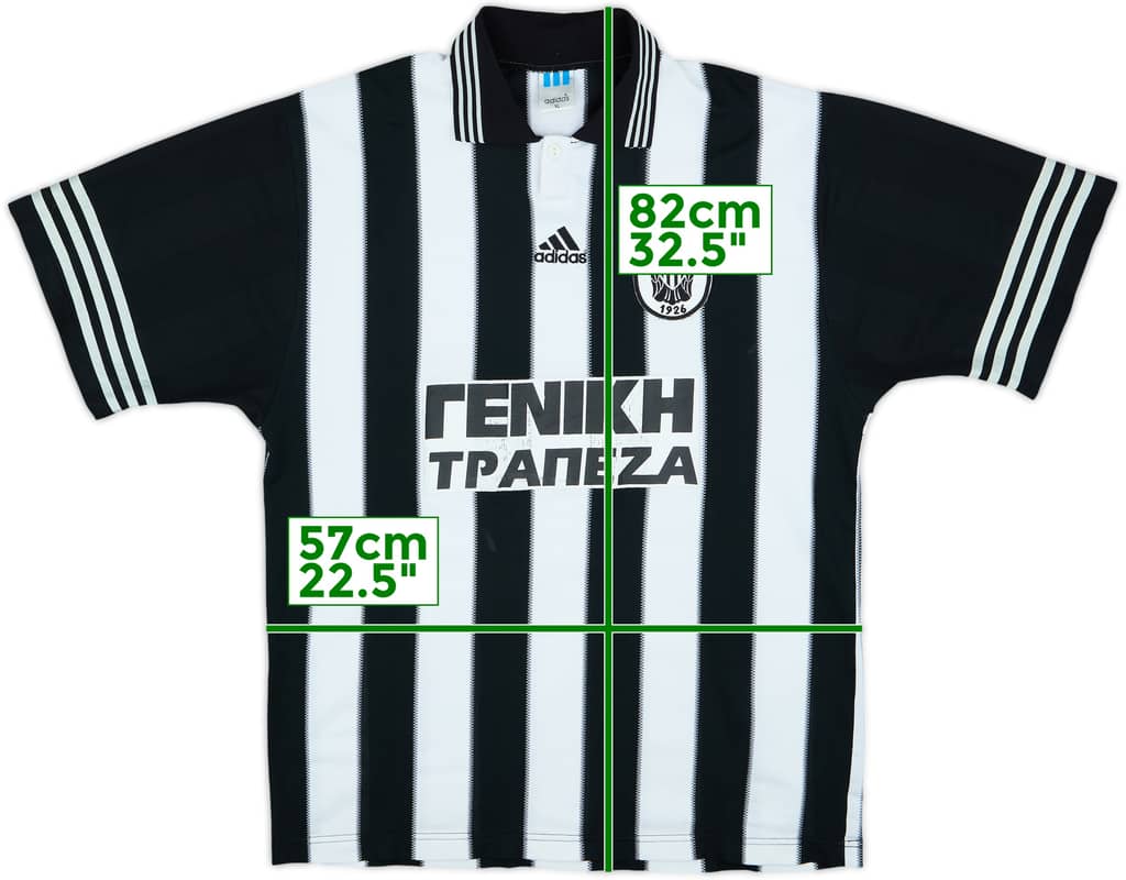 1997-98 PAOK Home Shirt - 5/10 - (XL)