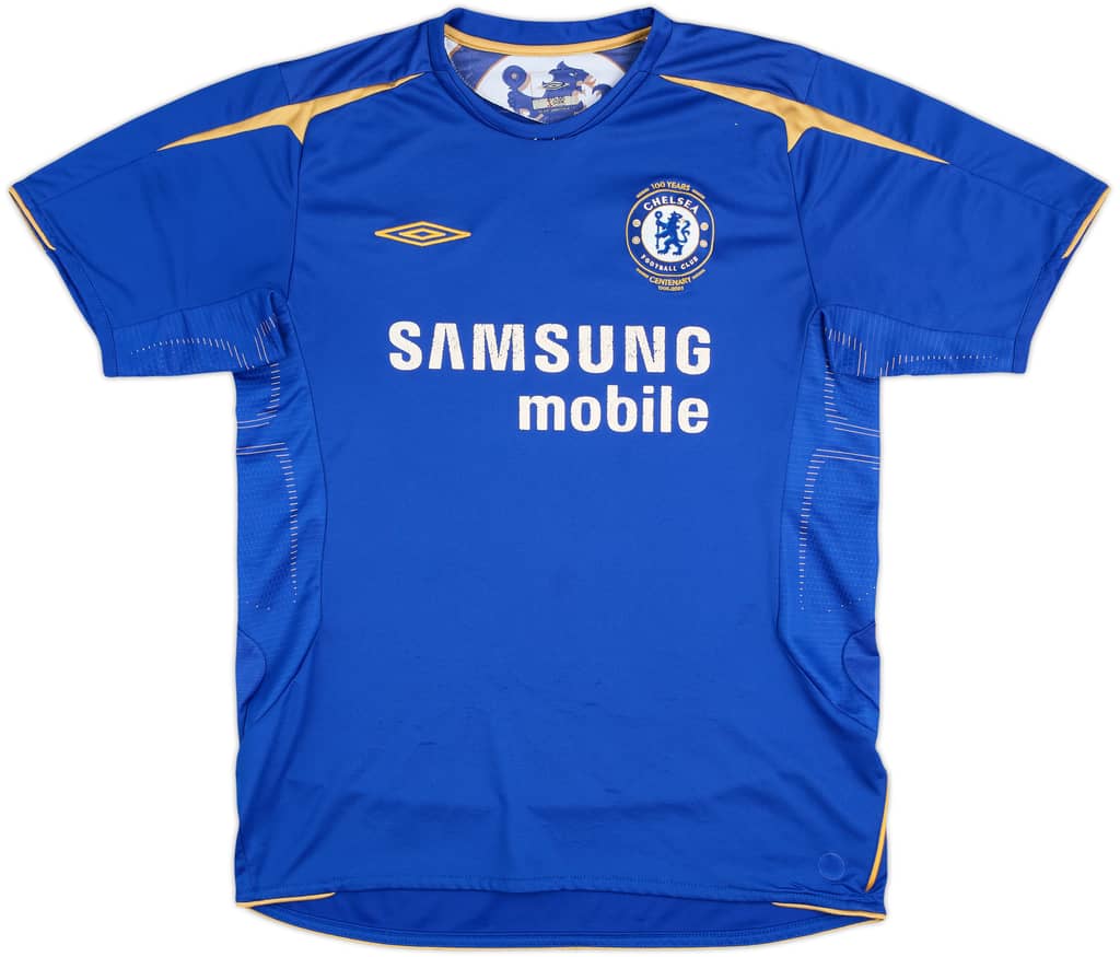 2005-06 Chelsea Centenary Home Shirt - 5/10 - (L)