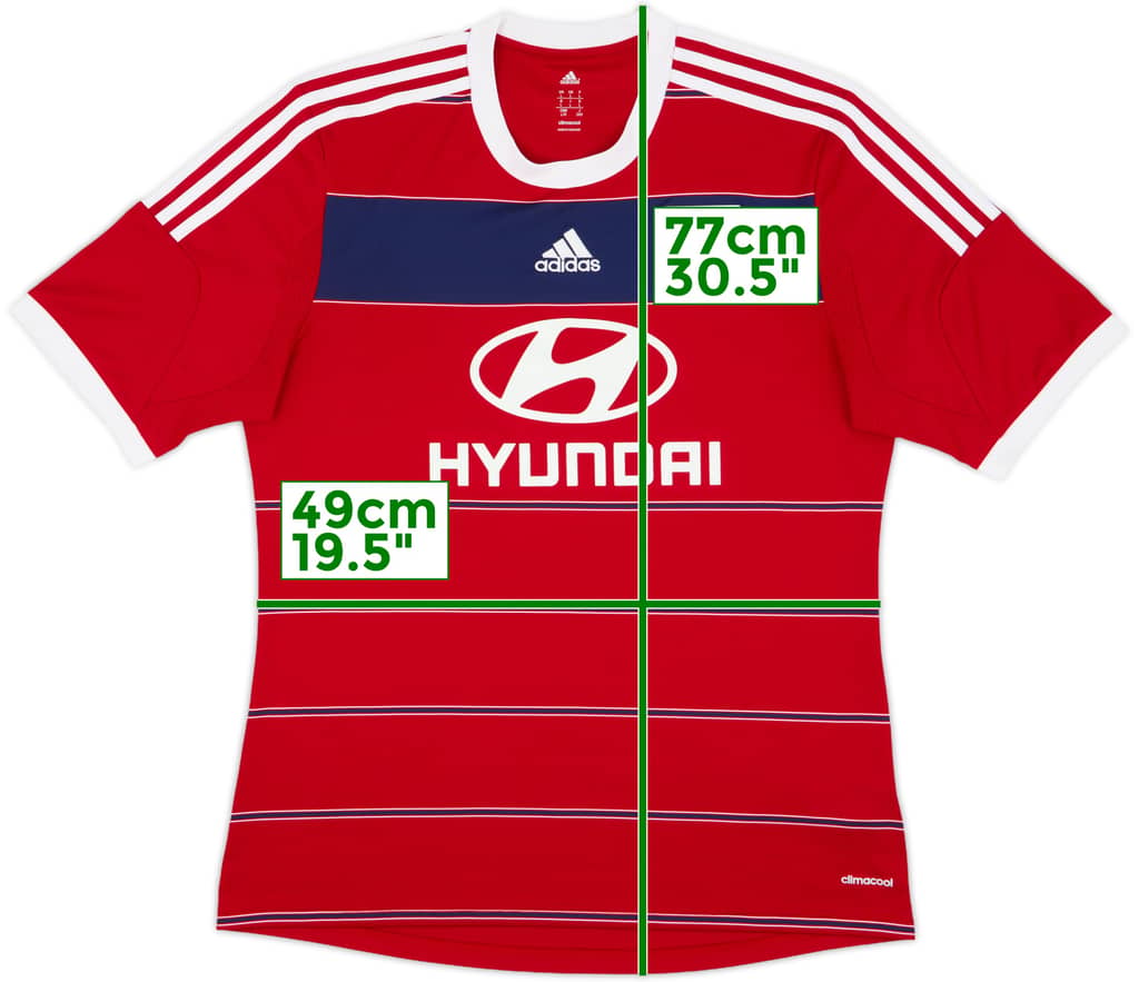 2013-14 Lyon Away Shirt - 5/10 - (L)