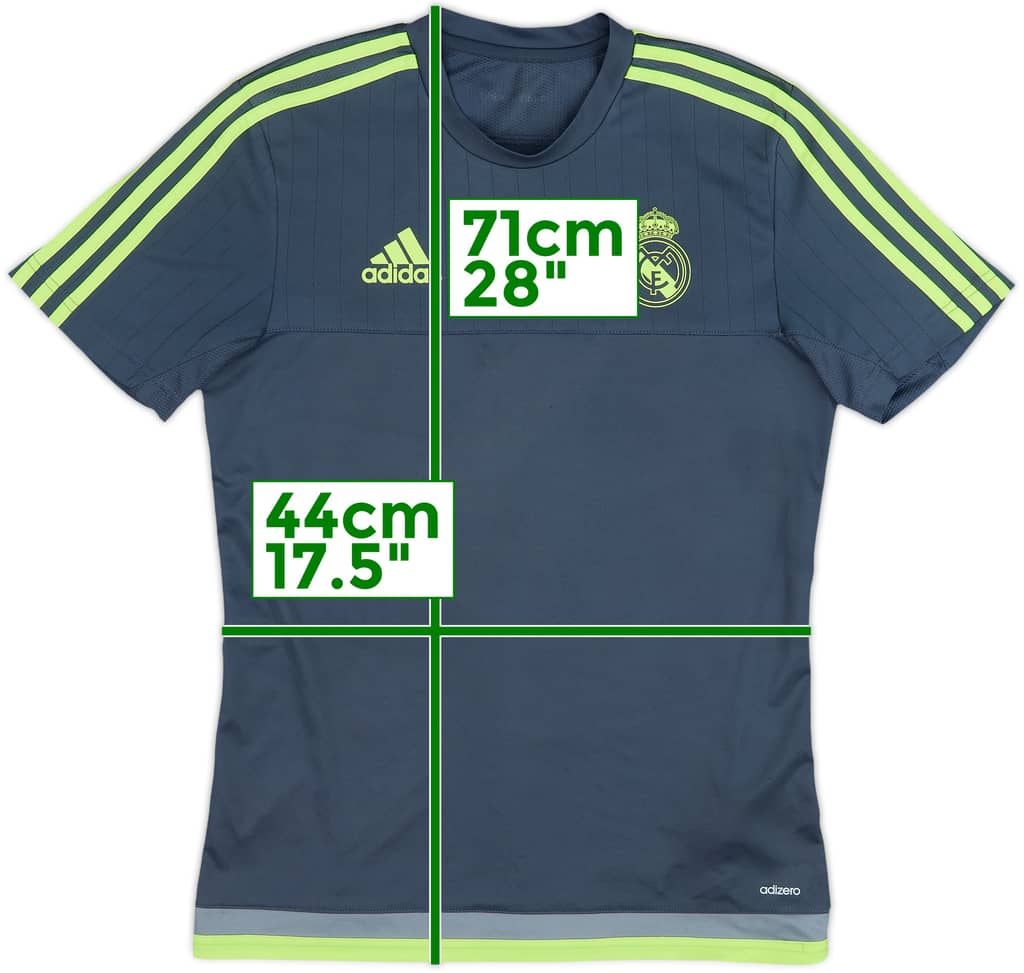 2015-16 Real Madrid adidas Training Shirt - 8/10 - (S)