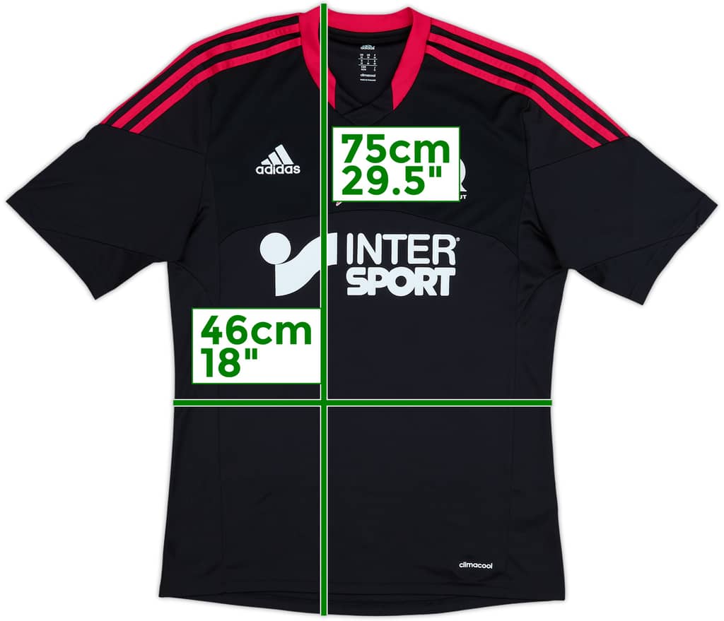 2012 Olympique Marseille Special 'Contre le Cancer' Shirt - 10/10 - (M)