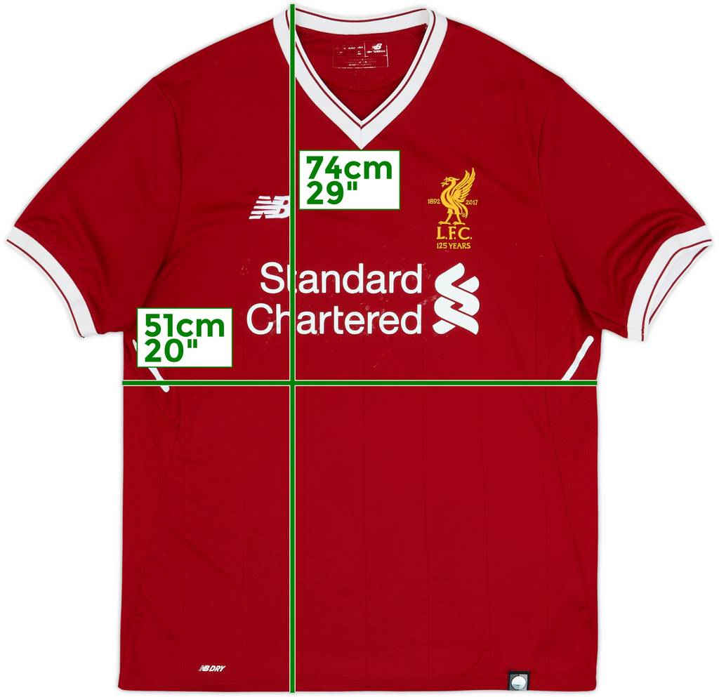 2017-18 Liverpool 125 Años Camiseta Local - 4/10 - (M)