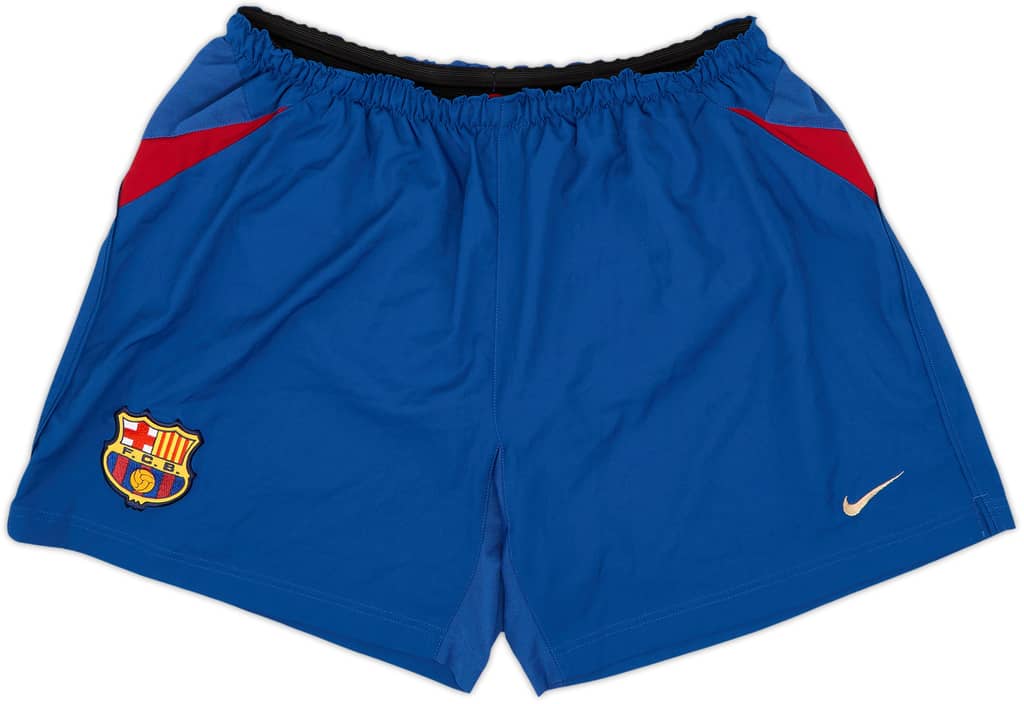 2002-03 Barcelona Home Shorts - 7/10 - (XL)