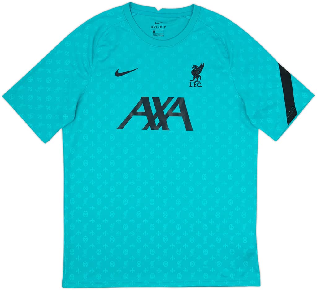 2020-21 Liverpool Nike Training Shirt - 8/10 - (L)