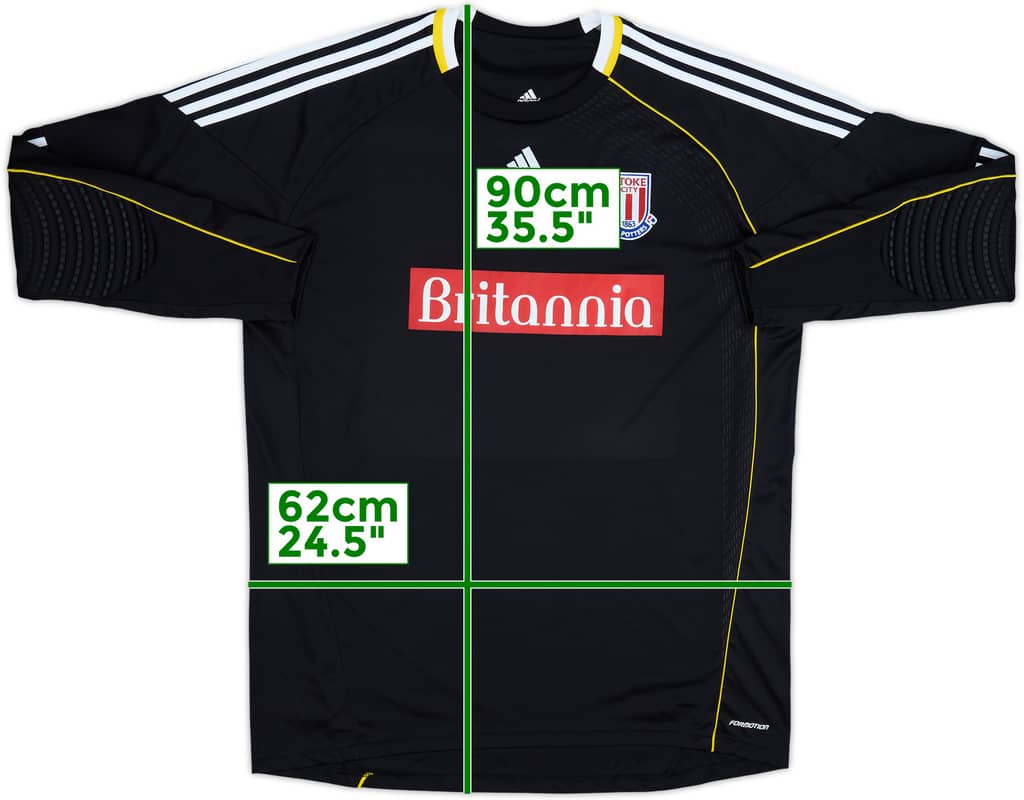 2010-11 Stoke City GK Shirt - 8/10 - (XXL)