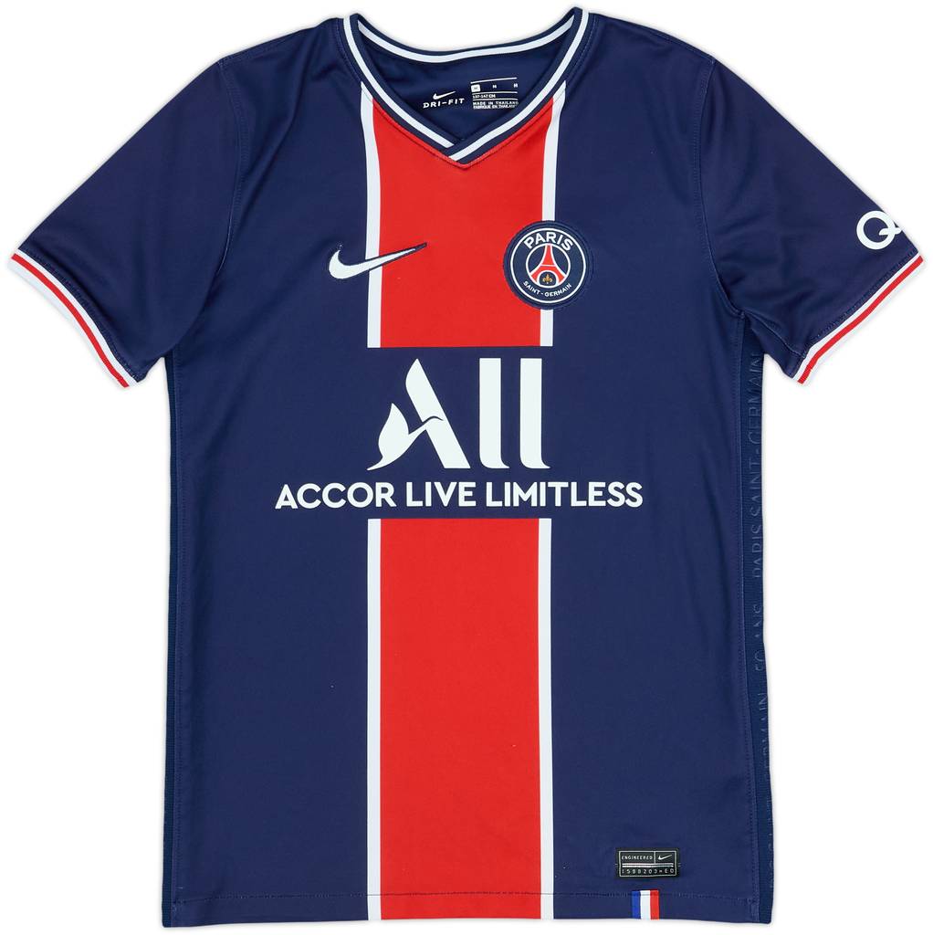 2020-21 Paris Saint-Germain Home Shirt - 6/10 - (M.Boys)