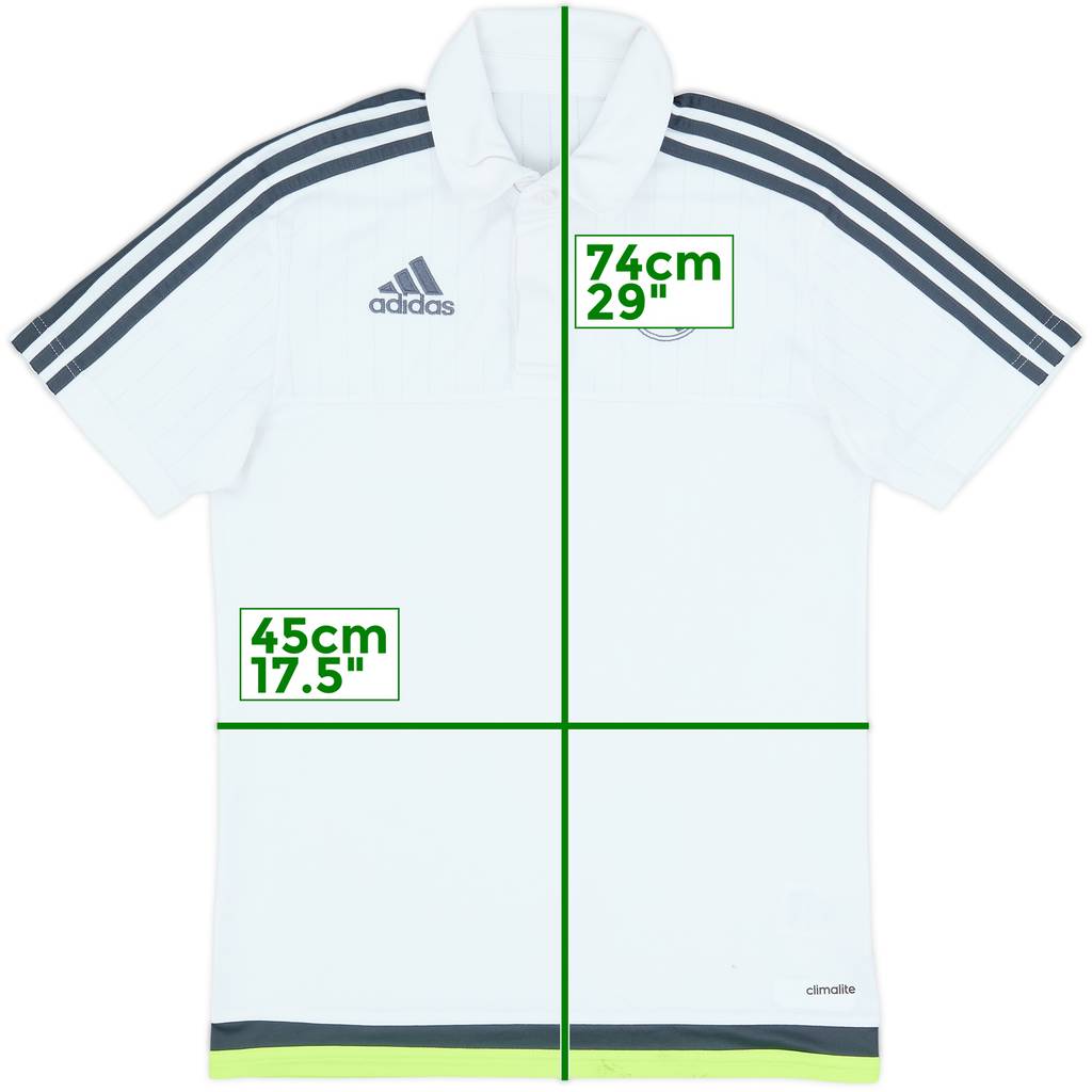 2015-16 Real Madrid adidas Polo Shirt - 5/10 - (XS)