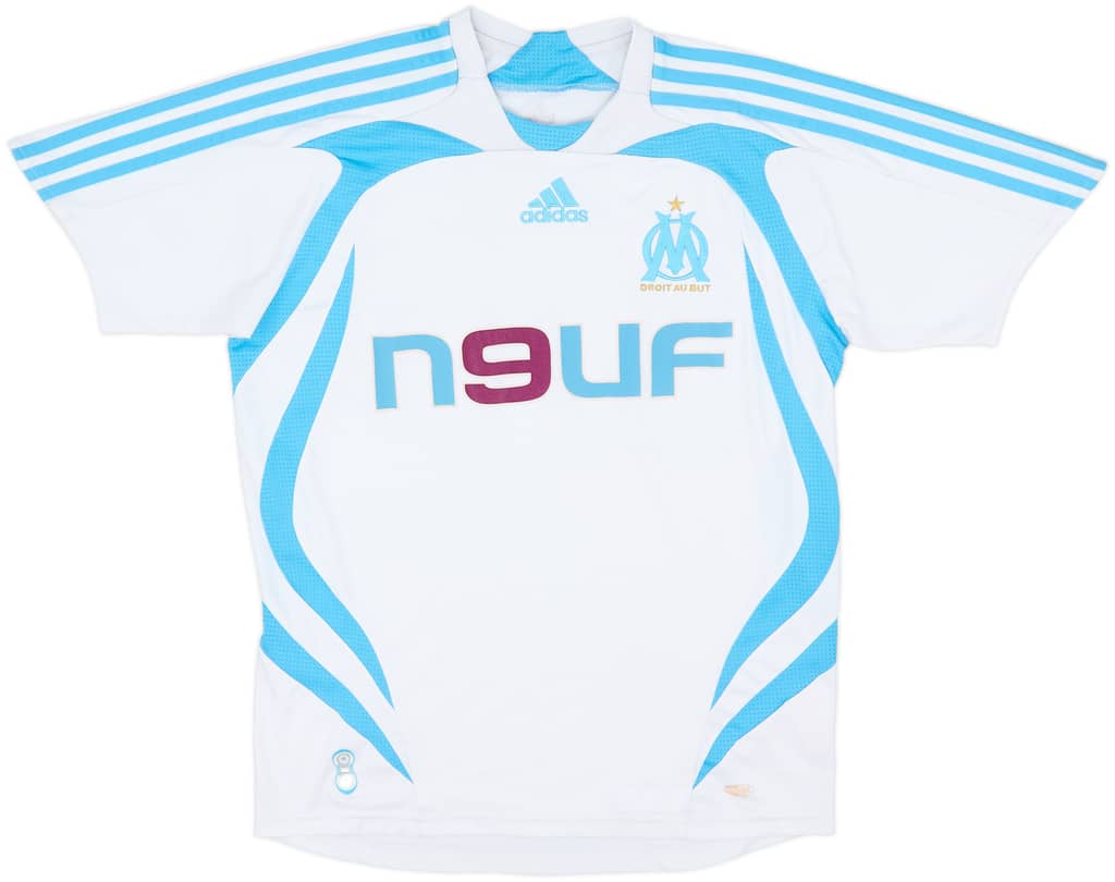 2007-08 Olympique Marseille Home Shirt - 8/10 - (13-14 Years)