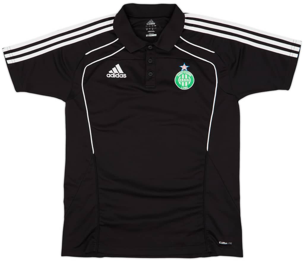 2010-11 Saint Etienne adidas Polo Shirt - 8/10 - (M)