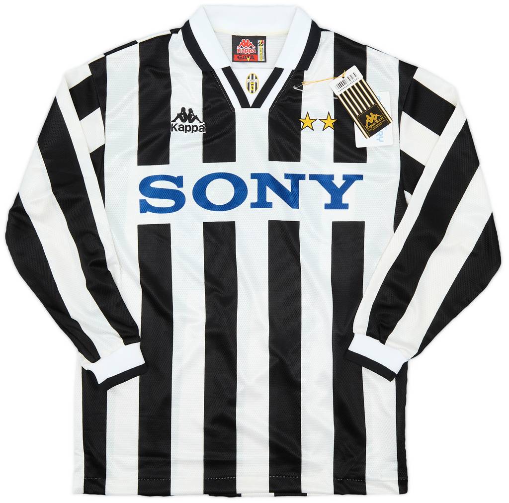 1995-97 Juventus Home L/S Shirt (XS)