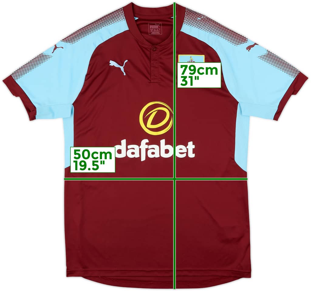 2017-18 Burnley Home Shirt - 10/10 - (L)
