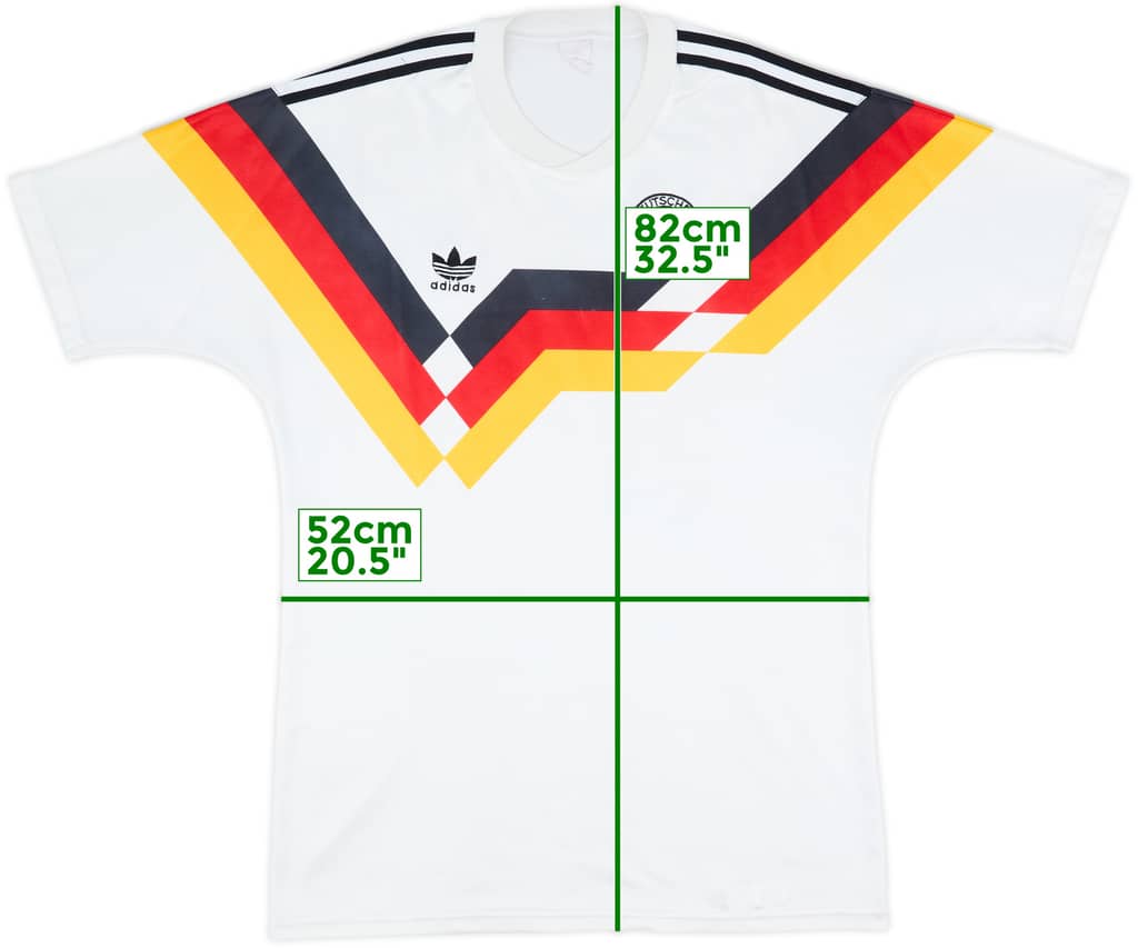 1988-90 West Germany Home Shirt - 9/10 - (L)