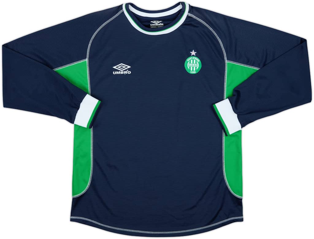 2000-01 Saint Etienne Away L/S Shirt - 9/10 - (M)
