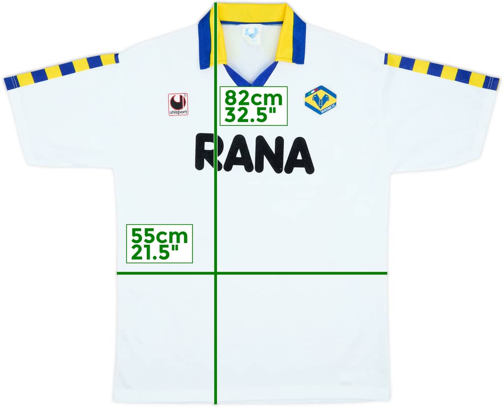 1992-95 Verona Away Shirt - 9/10 - (XL)