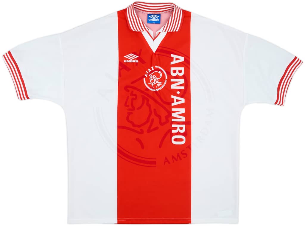1995-96 Ajax Home Shirt - 9/10 - (XXL)