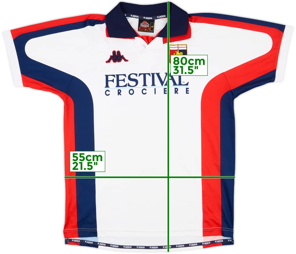 1998-00 Genoa Away Shirt - 8/10 - (L)