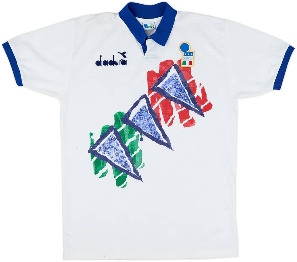 1994-95 Italy Diadora Training Shirt - 5/10 - (XL)