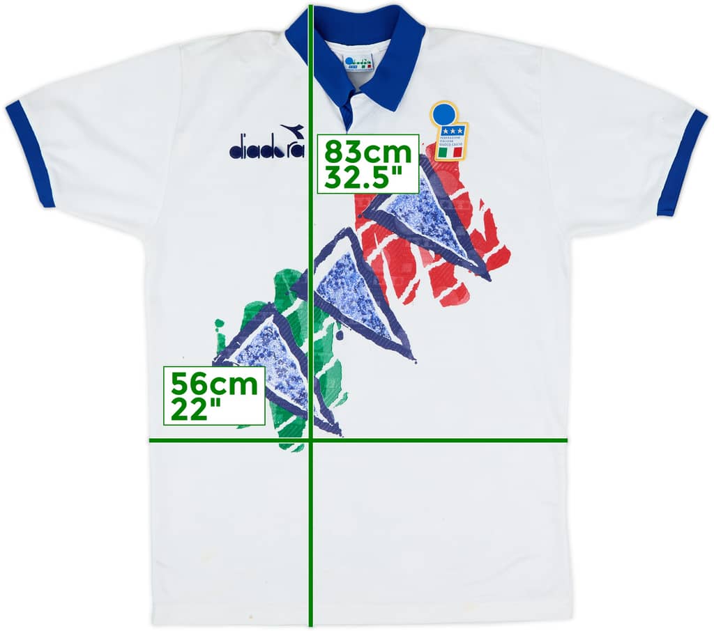 1994-95 Italy Diadora Training Shirt - 5/10 - (XL)