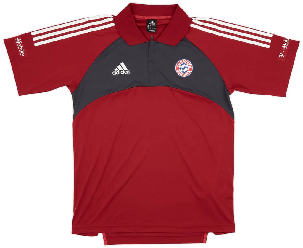2002-03 Bayern Munich 1/4 Zip Polo Shirt - 7/10 - (M)