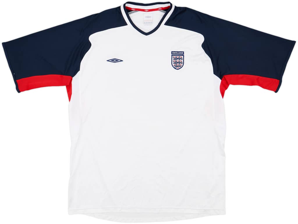 2004-05 England Umbro Training Shirt - 6/10 - (XXL)