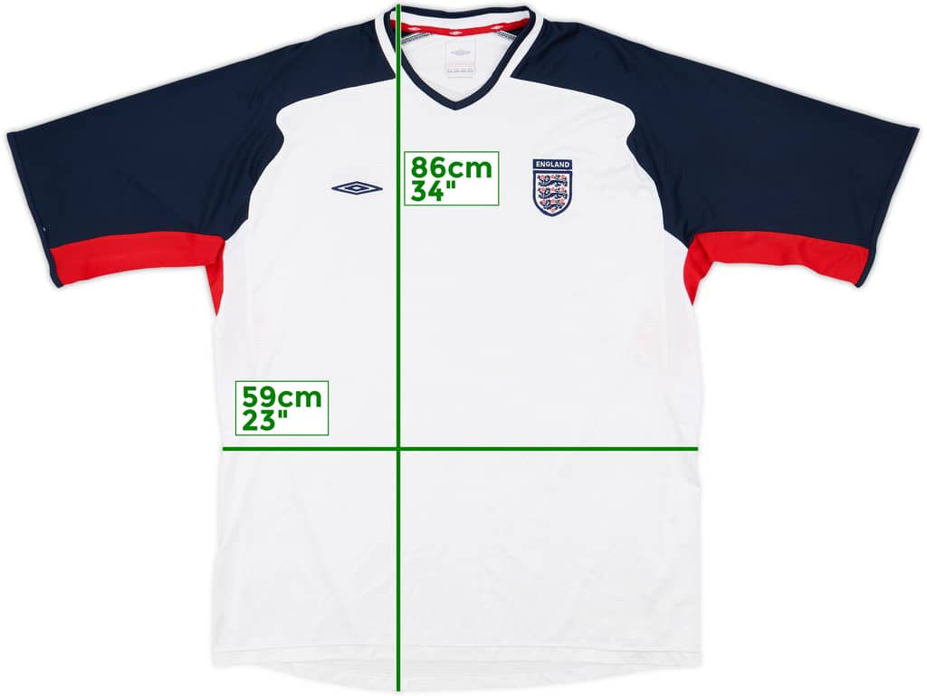 2004-05 England Umbro Training Shirt - 6/10 - (XXL)
