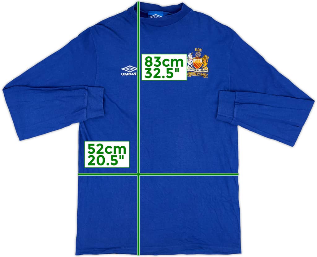 1998 Manchester United '1968 European Cup' Heritage L/S Shirt - 8/10 - (XL)