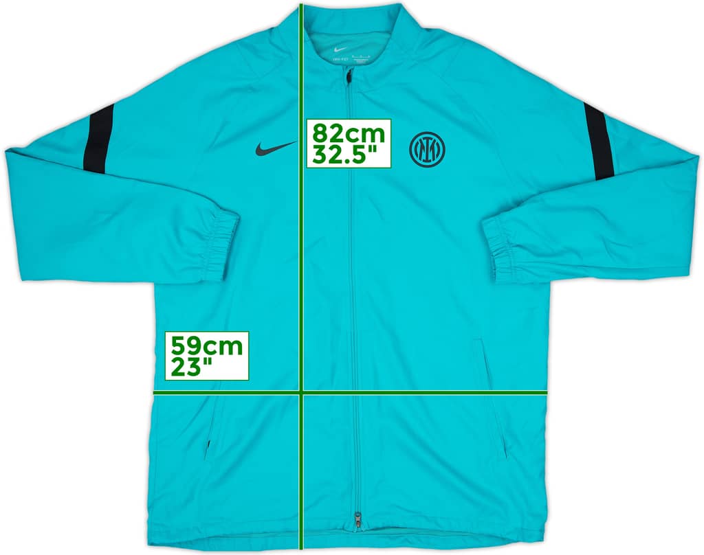 2021-22 Inter Milan Nike Track Jacket - 10/10 - (XL)