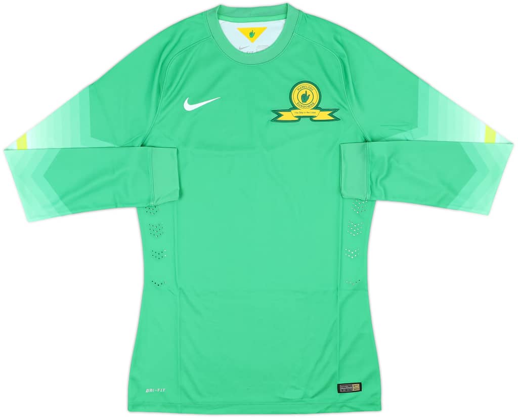 2015-16 Mamelodi Sundowns Player Issue GK Shirt - 9/10 - (M)