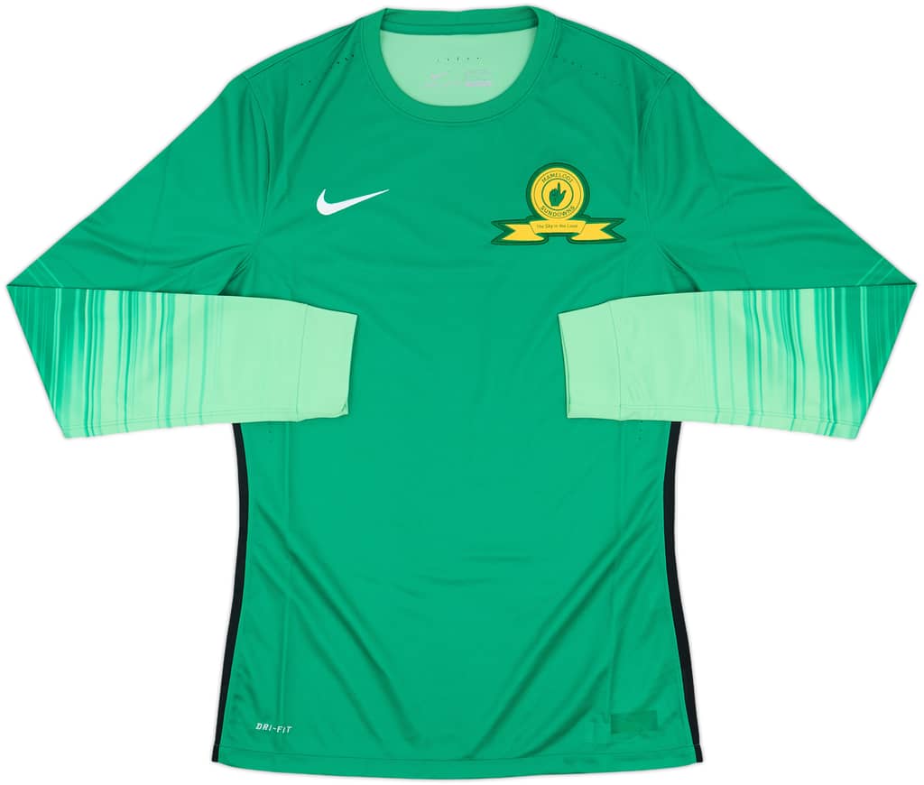 2015-16 Mamelodi Sundowns Player Issue GK Shirt - 9/10 - (M)
