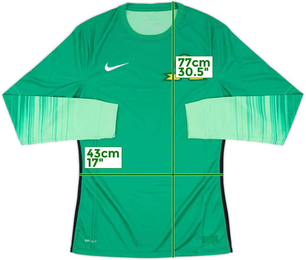 2015-16 Mamelodi Sundowns Player Issue GK Shirt - 9/10 - (M)