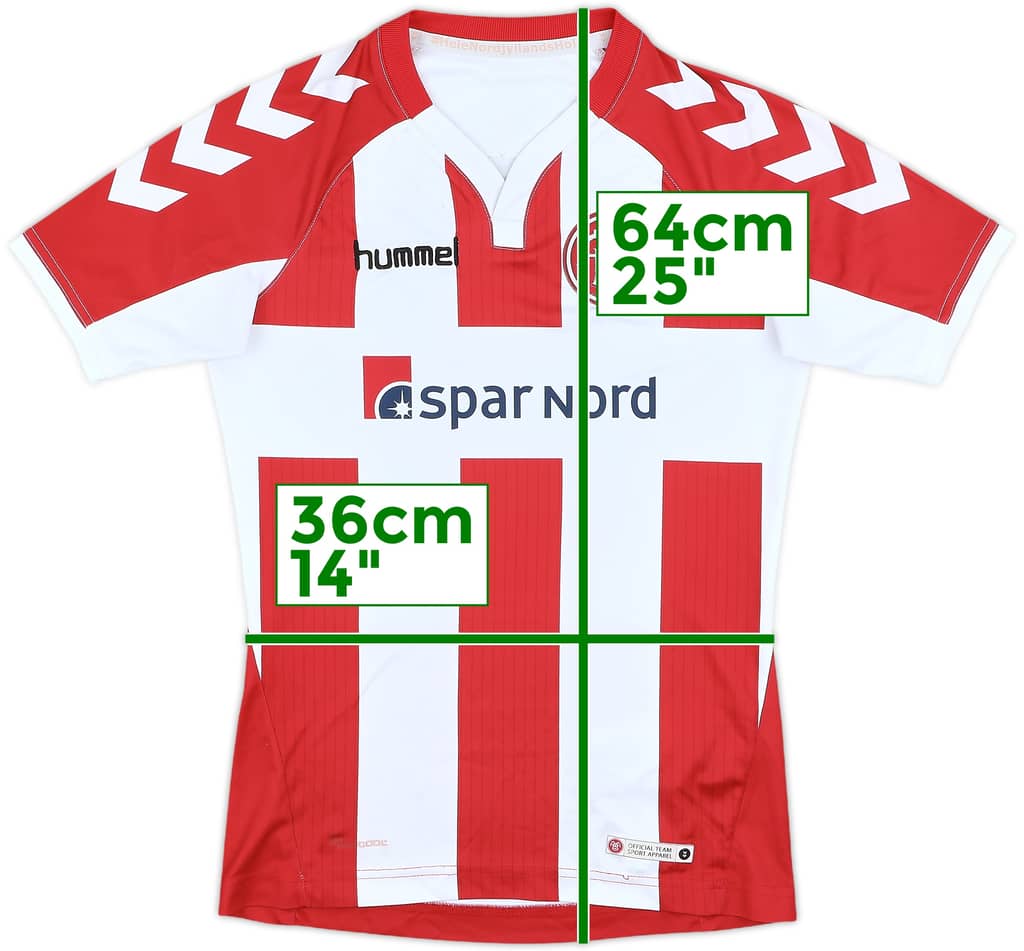 2017-18 Aalborg Home Shirt - 8/10 - (M.Boys)