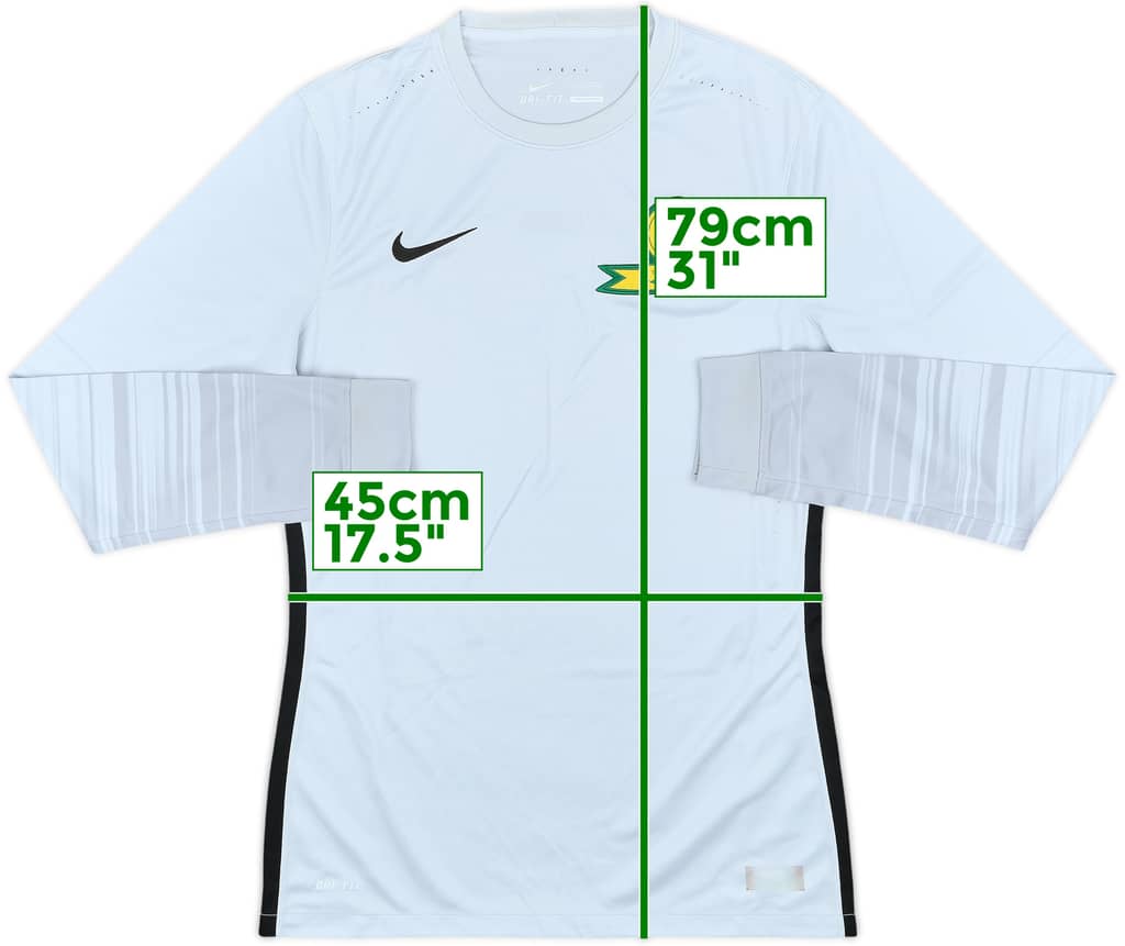 2015-16 Mamelodi Sundowns Player Issue GK Shirt - 9/10 - (M)