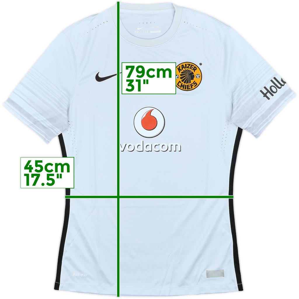 2015-16 Kaizer Chiefs Player Issue GK S/S Shirt - 7/10 - (M)
