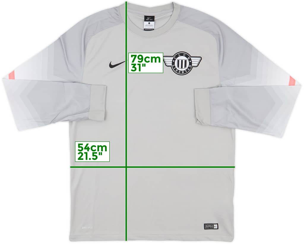 2014-15 Club Libertad GK Shirt - 9/10 - (L)