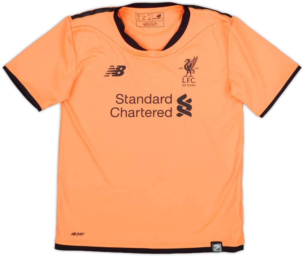 2017-18 Liverpool 125 Years Third Shirt - 8/10 - (6-7 Years)