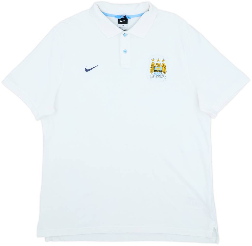 2013-14 Manchester City Nike Polo Shirt - 7/10 - (XL)