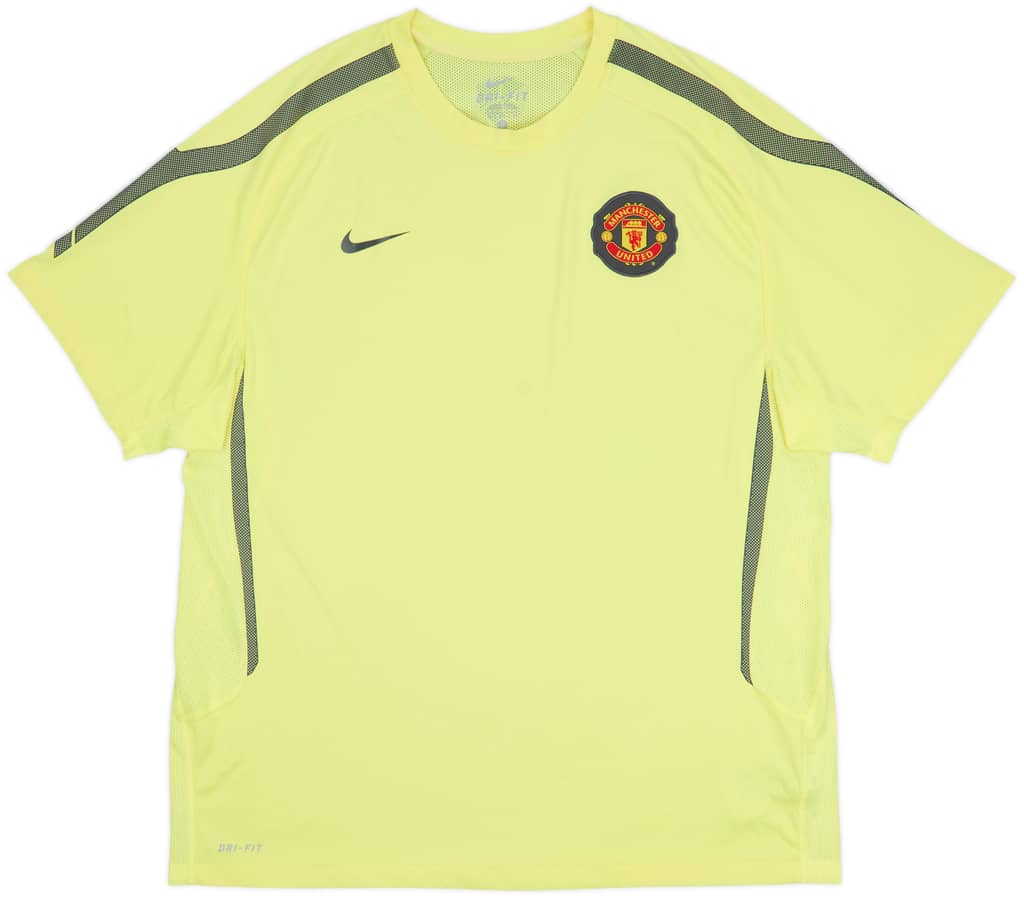 2010-11 Manchester United Nike Training Shirt - 7/10 - (XL)