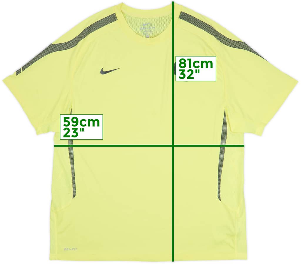 2010-11 Manchester United Nike Training Shirt - 7/10 - (XL)