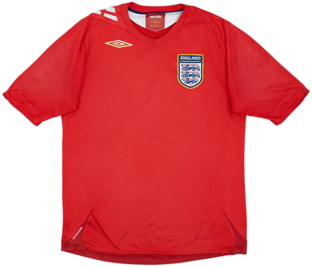 2006-08 England Away Shirt - 5/10 - (M)